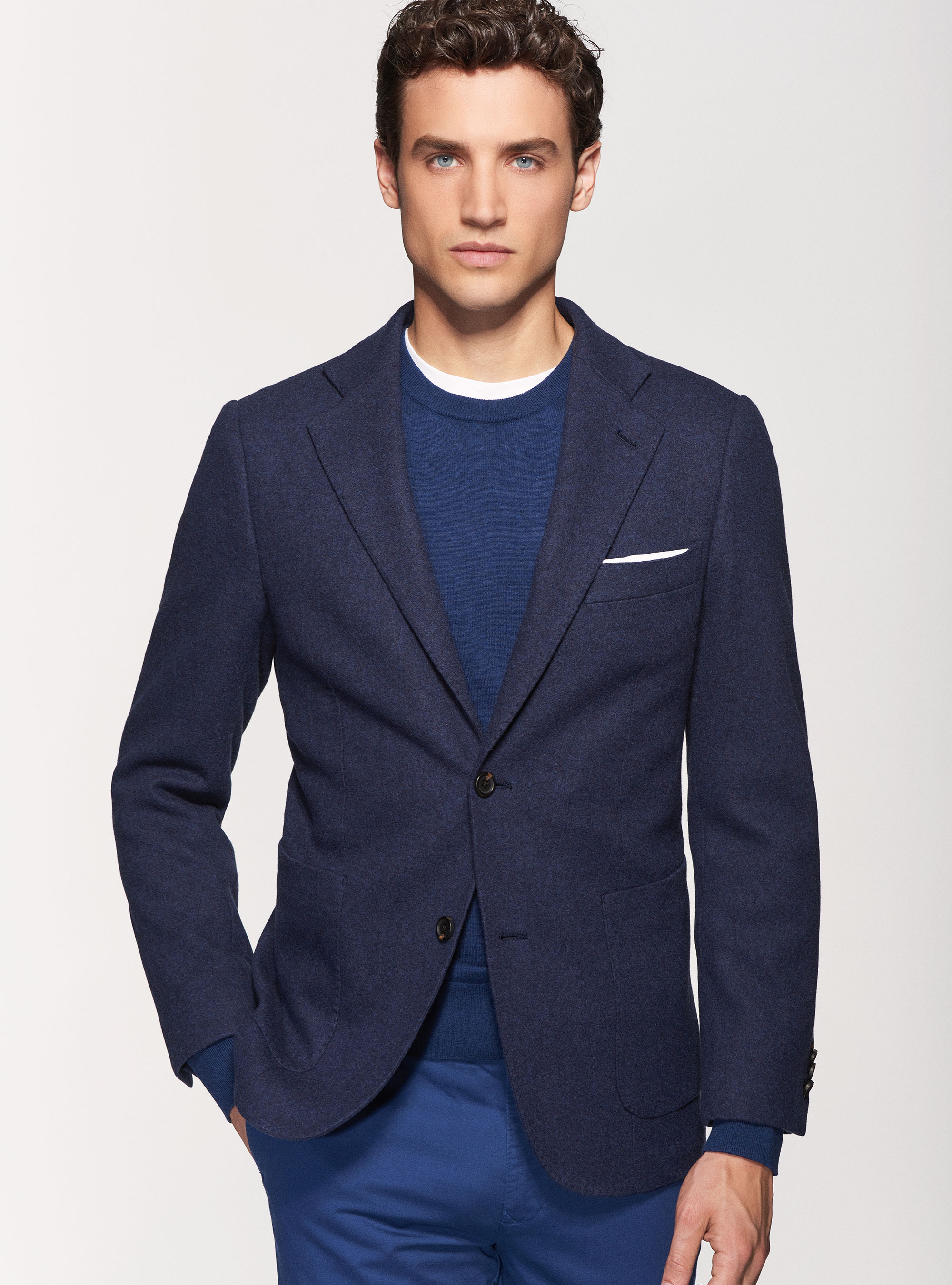 Veste en jersey de laine | GutteridgeEU | catalog-gutteridge-storefront Uomo