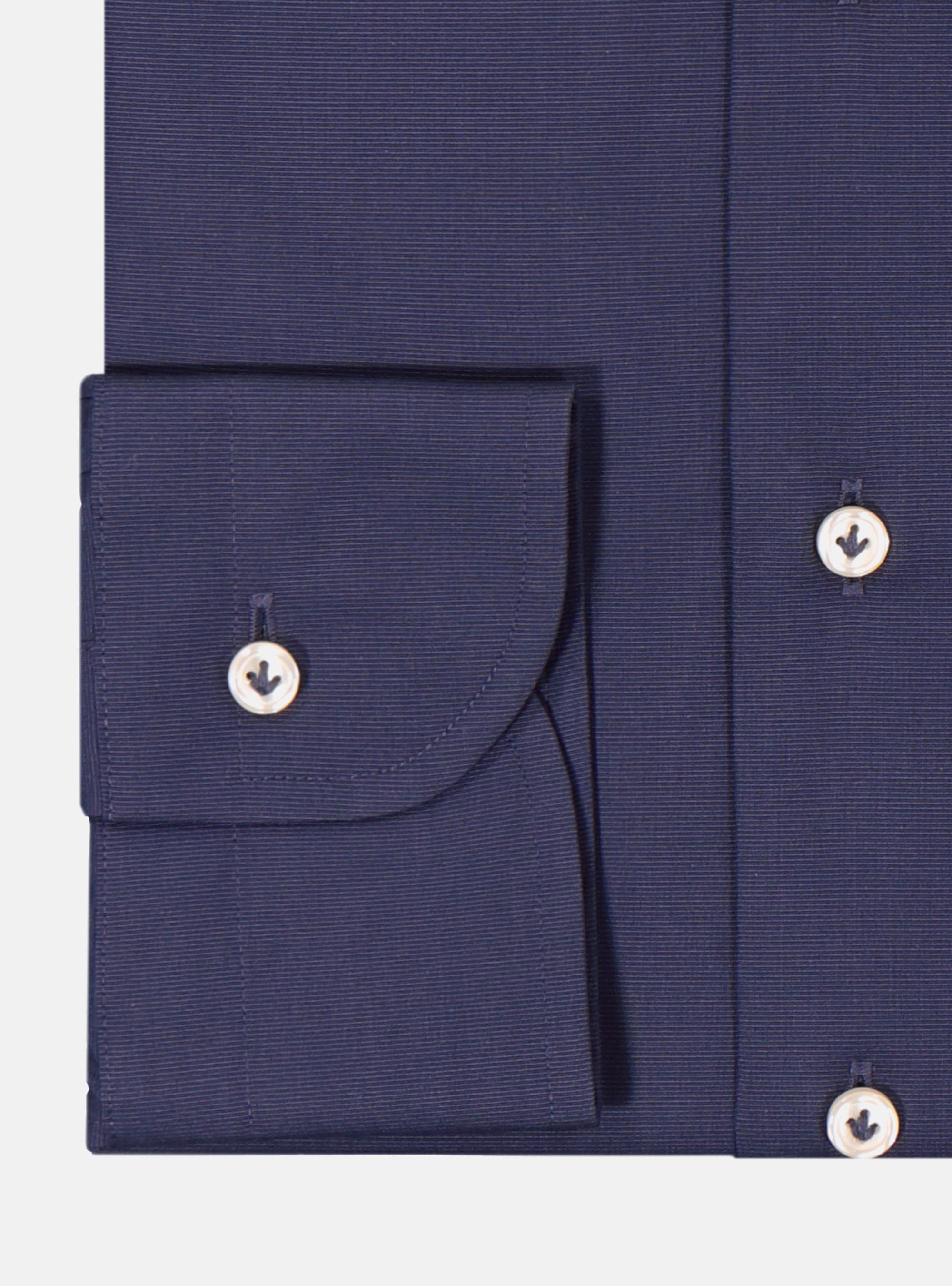 Comfort fil a fil Hemd mit halboffenem Kragen ohne Bügeleisen |  GutteridgeEU | catalog-gutteridge-storefront Uomo