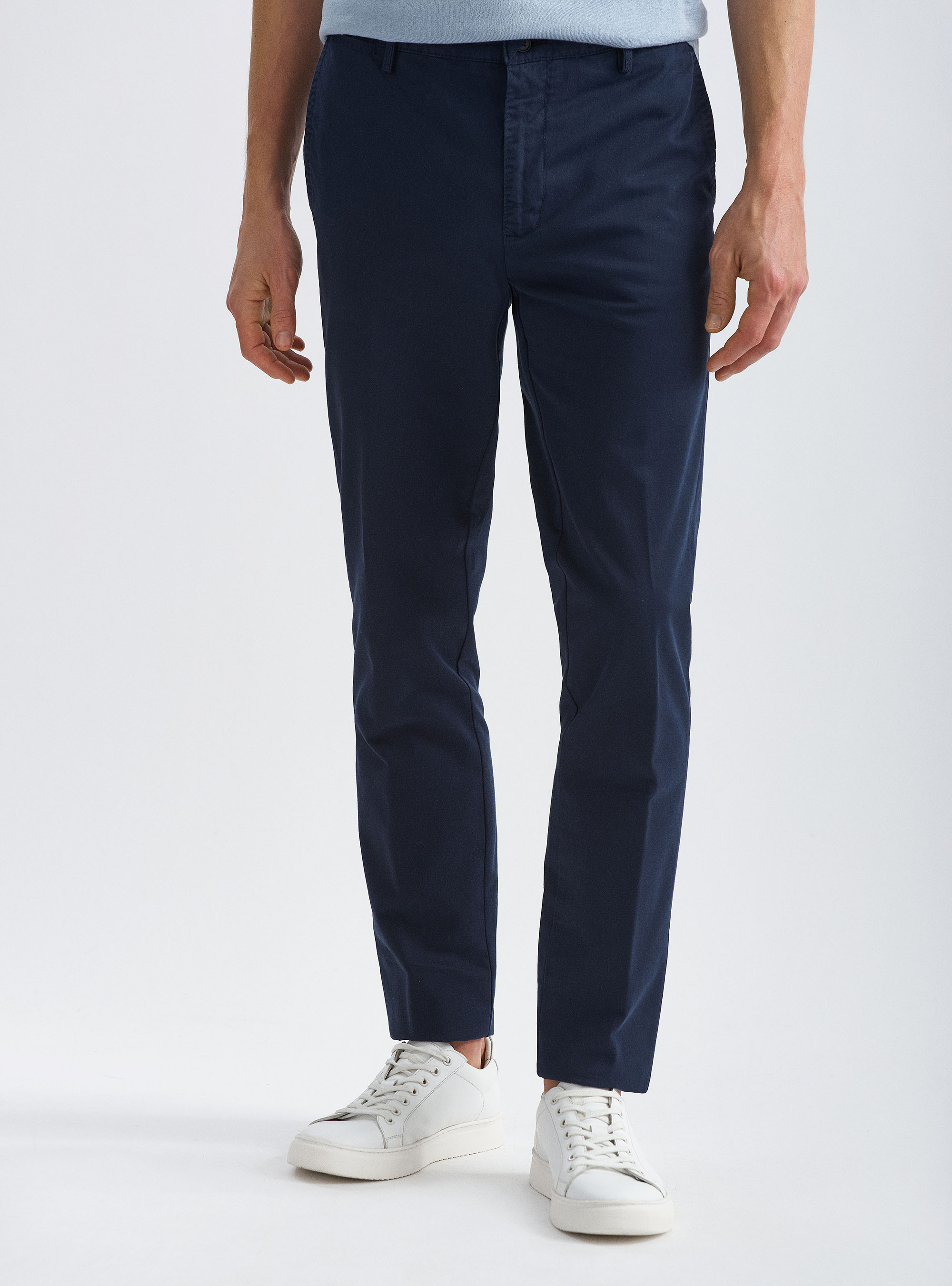 Slim fit twill chino trousers | GutteridgeUS |  catalog-gutteridge-storefront Uomo