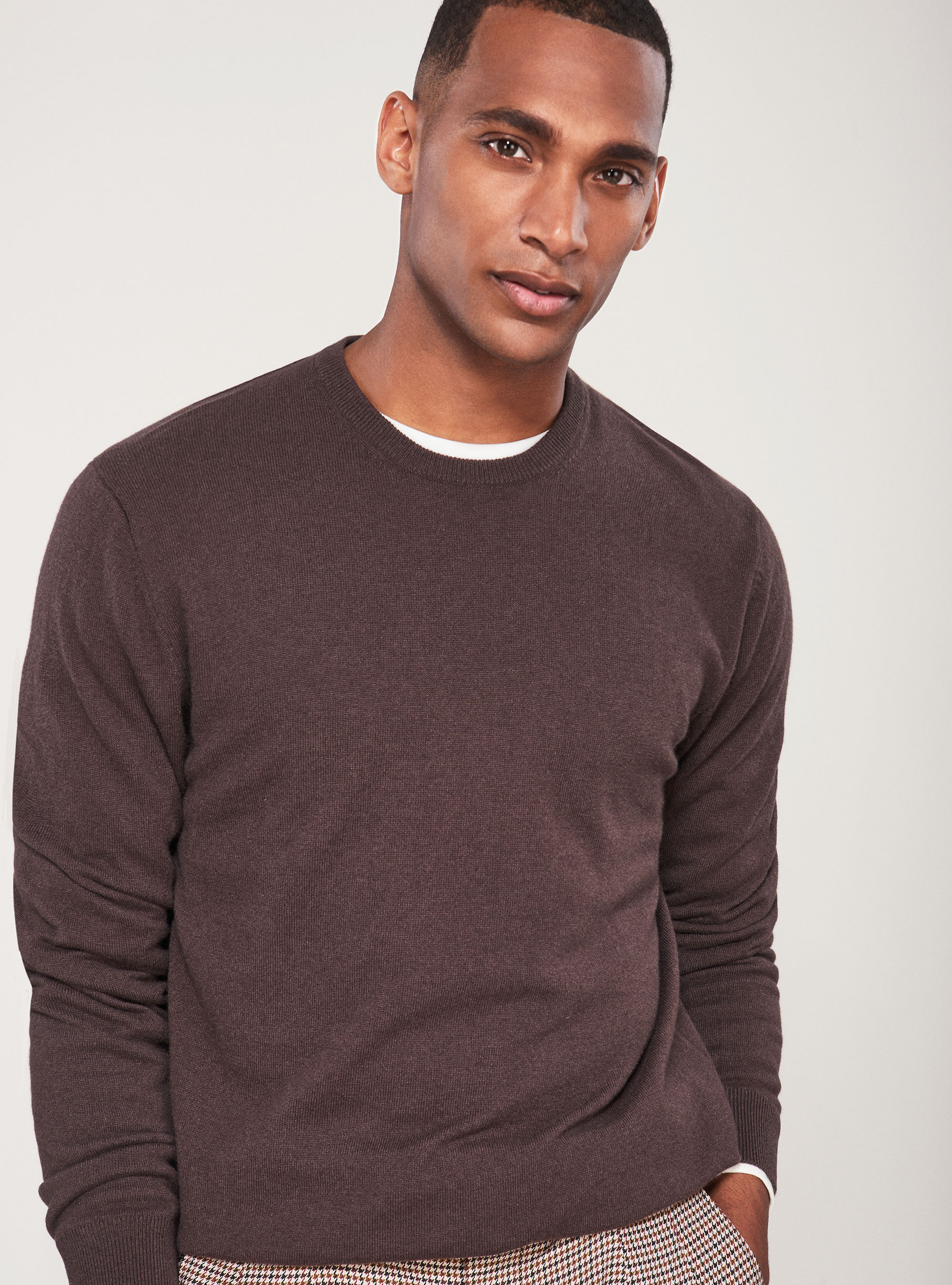 Cashmere crew-neck sweater | GutteridgeUS | Cashmere Selection Uomo