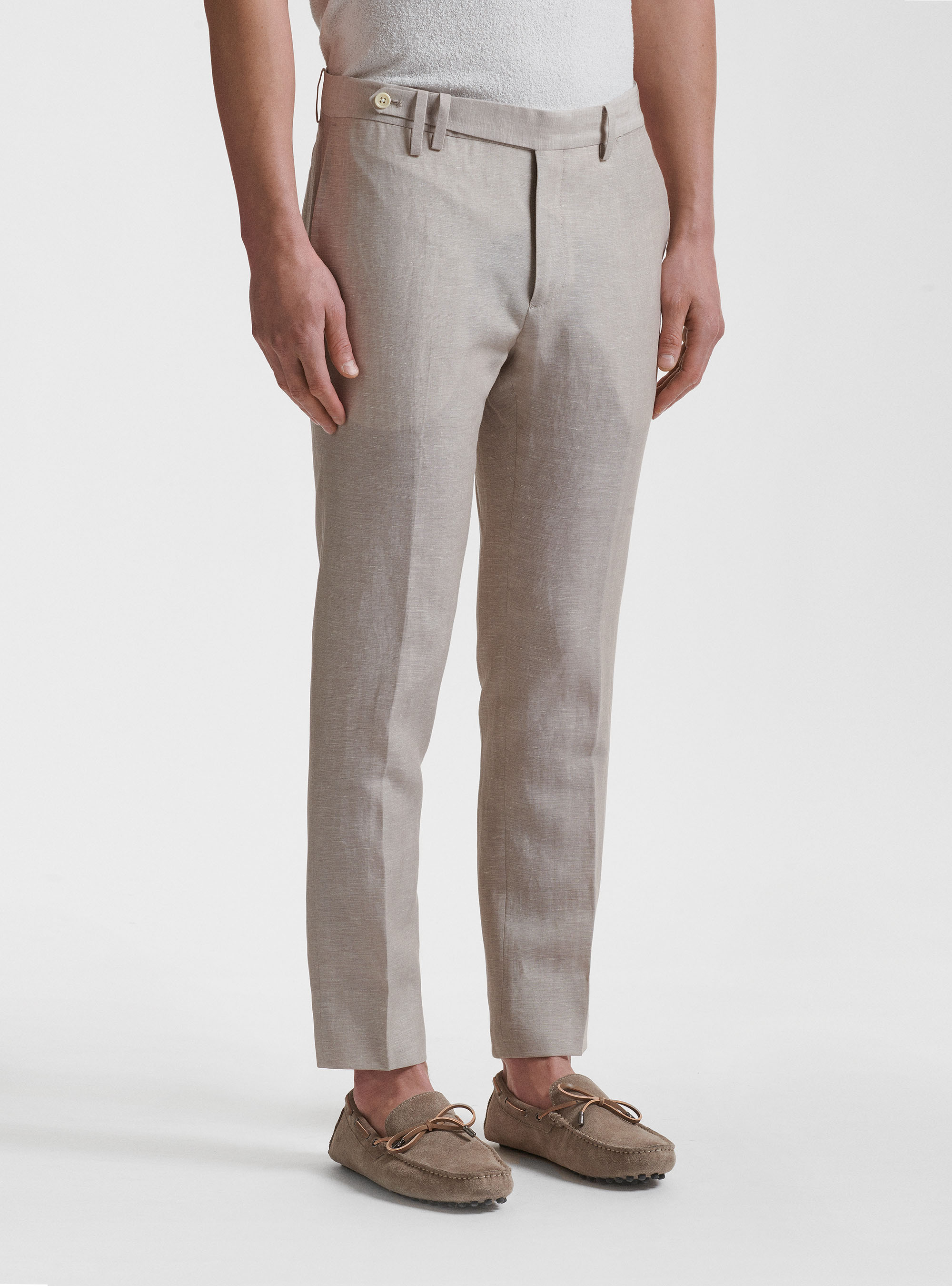 Linen on sale suit trousers