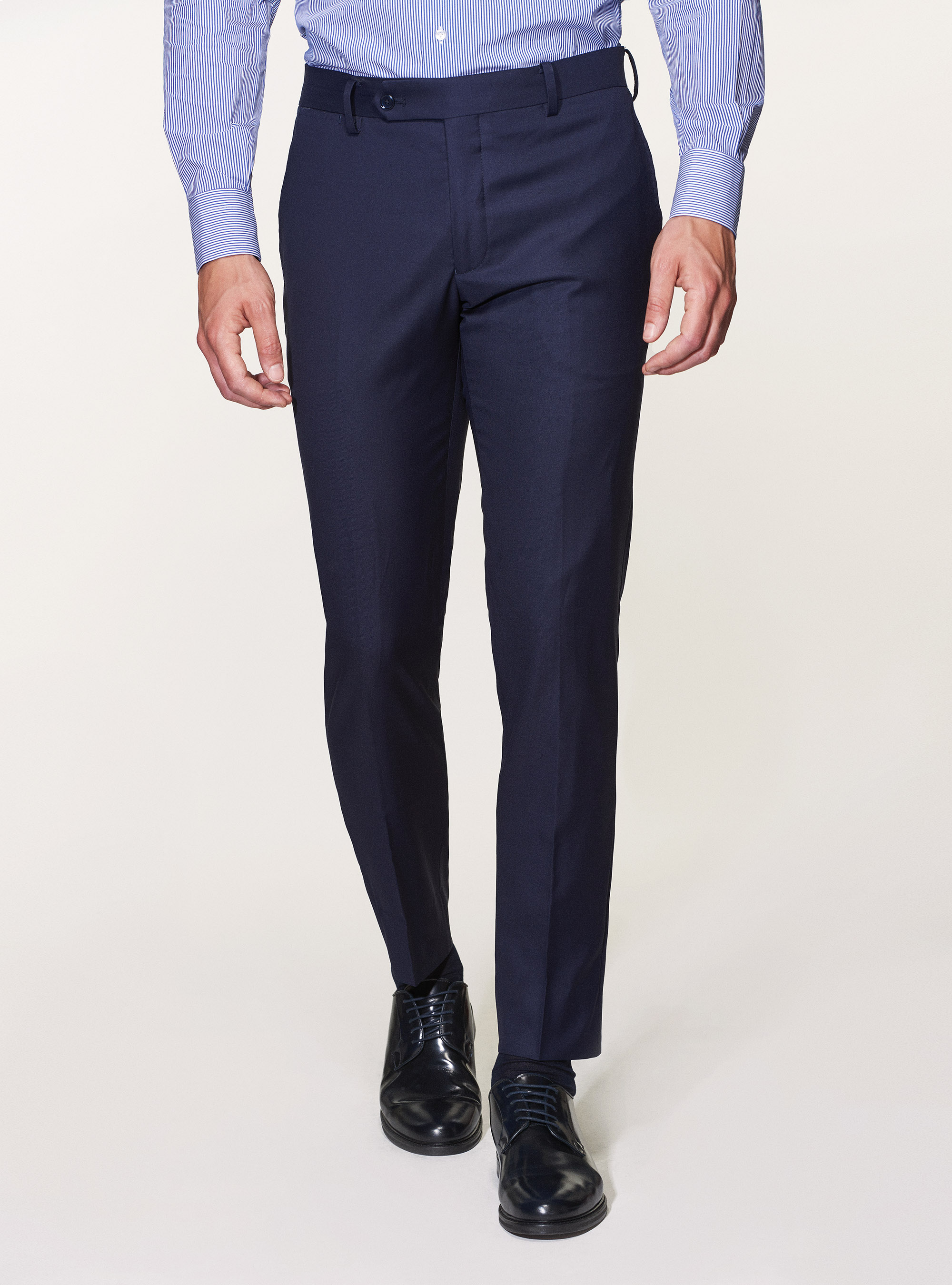Suit trousers in pure superfine wool 110's Vitale Barberis Canonico |  GutteridgeEU | Suits Uomo