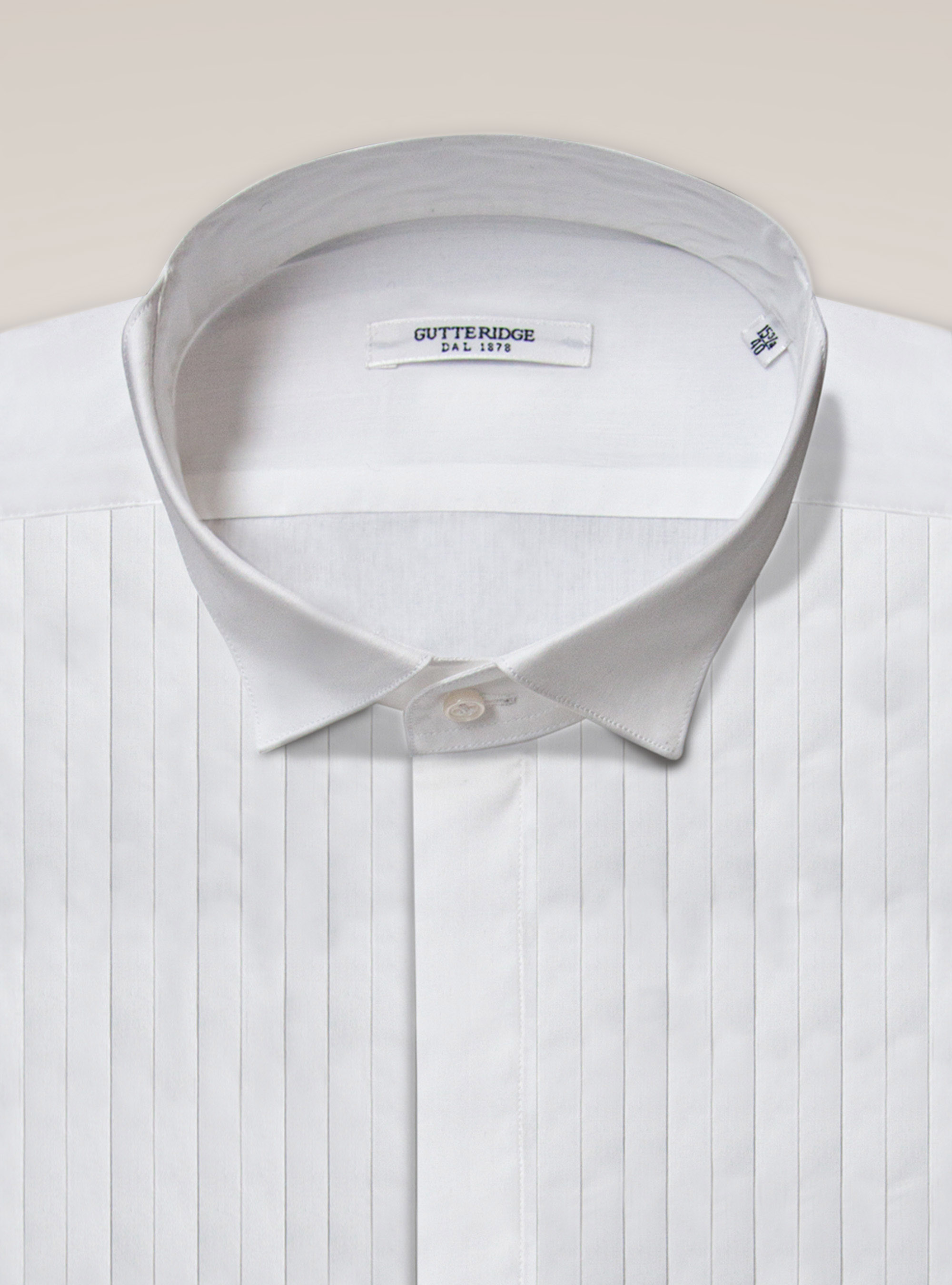 Camicia smoking collo diplomatico con polso gemelli | Gutteridge |  catalog-gutteridge-storefront Uomo