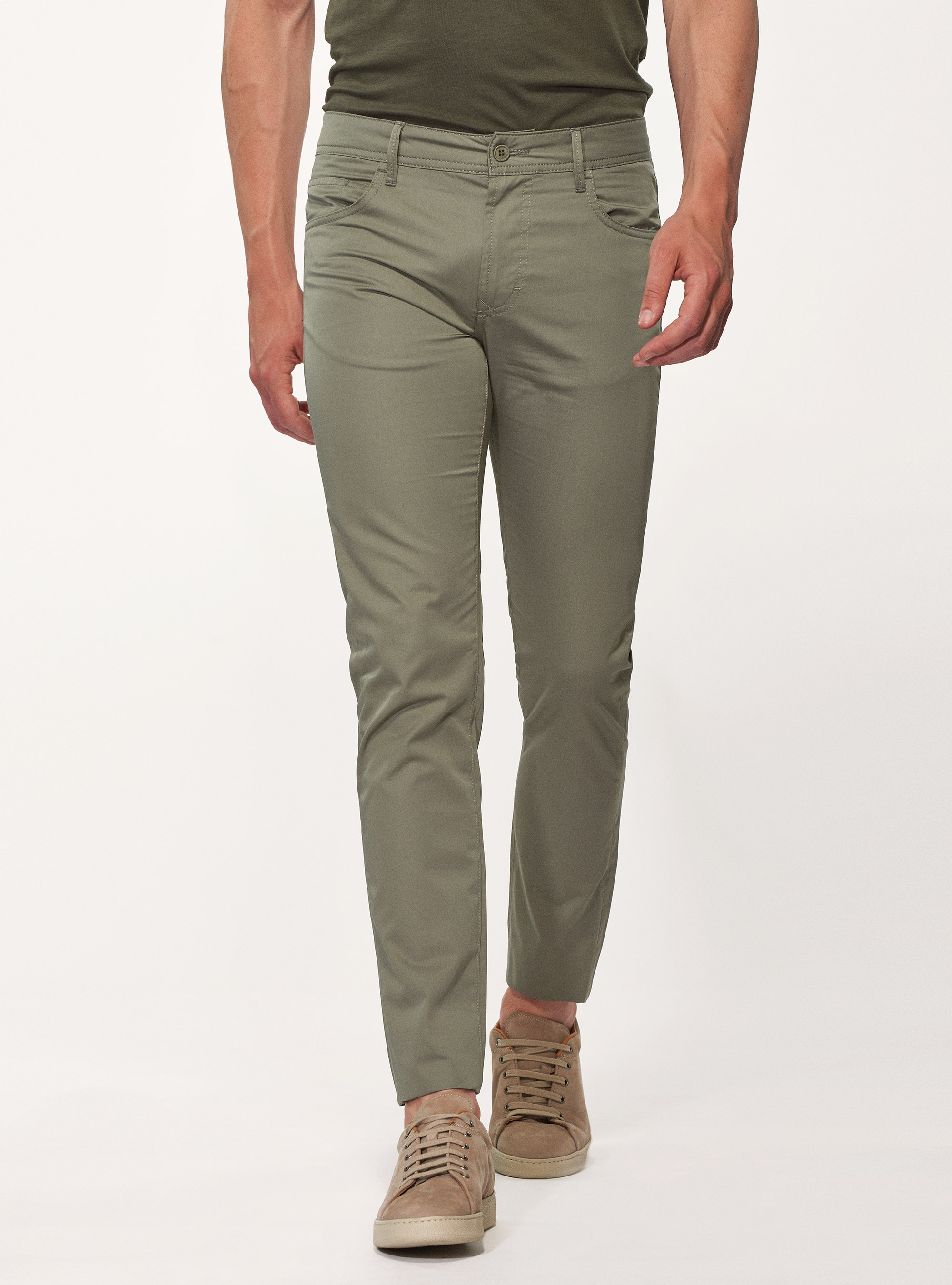 Pantaloni 5 tasche in twill di cotone leggero | GutteridgeEU | Jeans Uomo