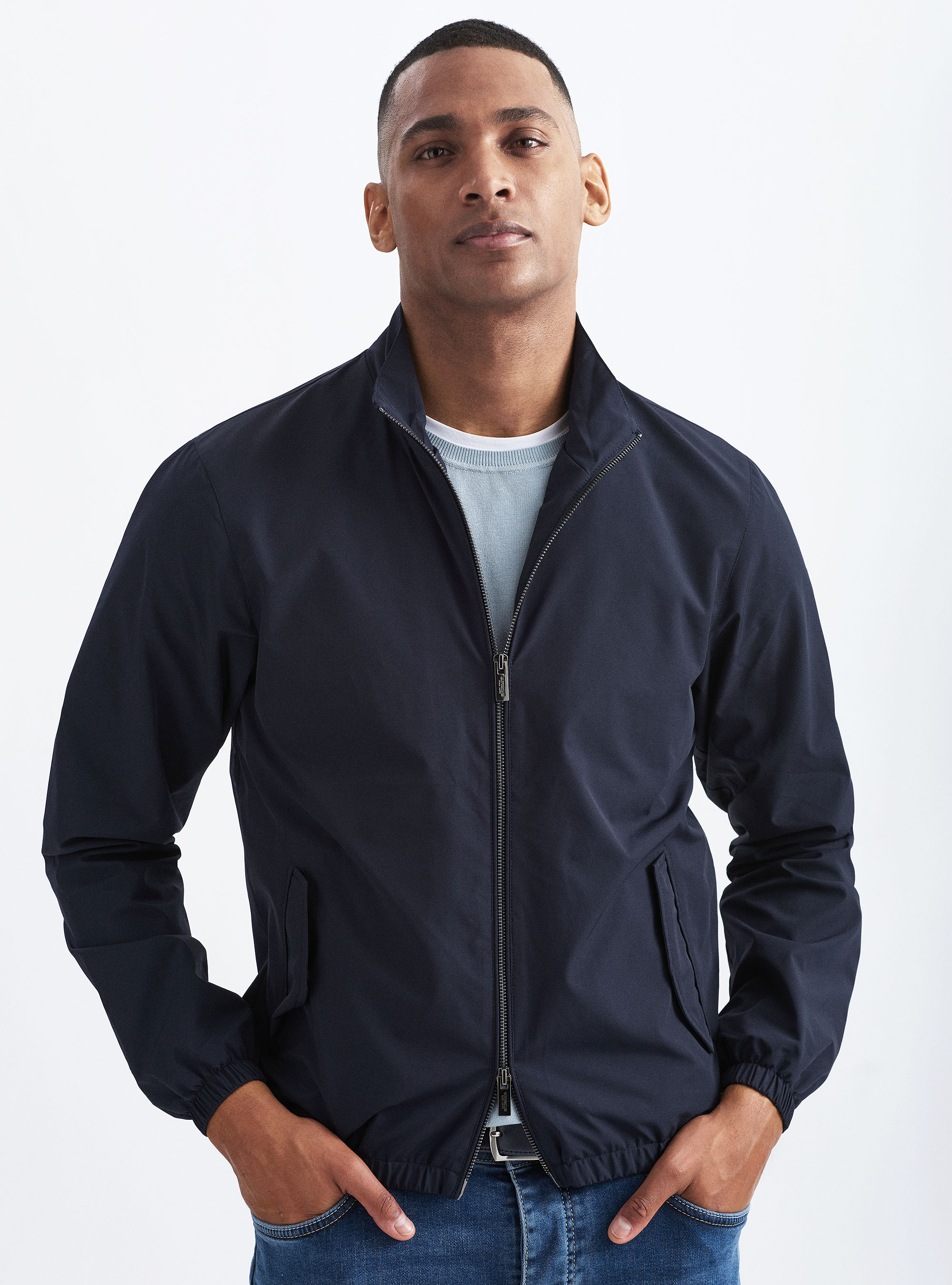 Technical fabric bomber jacket | GutteridgeUS |  catalog-gutteridge-storefront Uomo