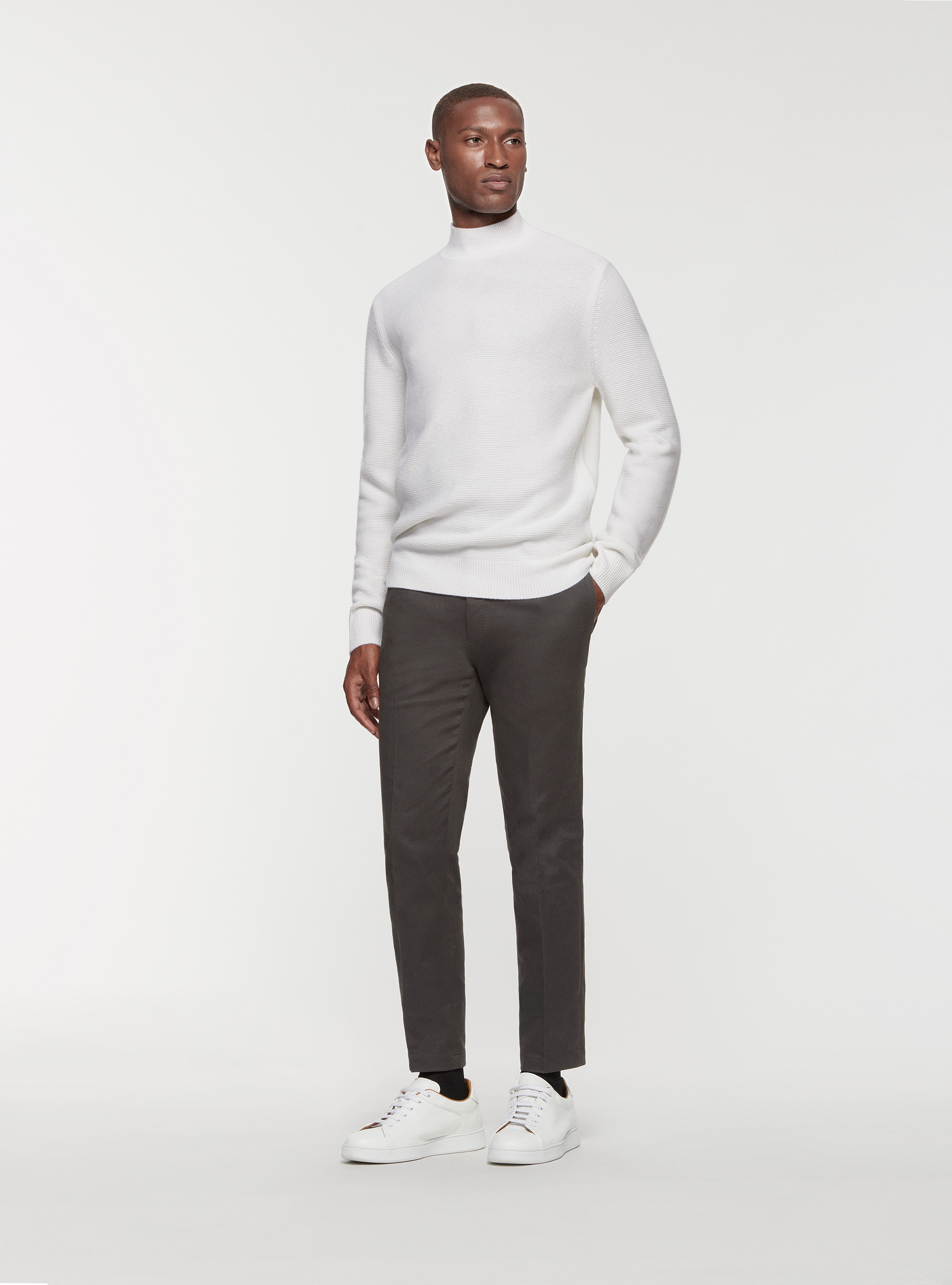 Lambswool And Cashmere Wool Mock Neck Sweater Gutteridgeus Mens Catalog Gutteridge Storefront 5999