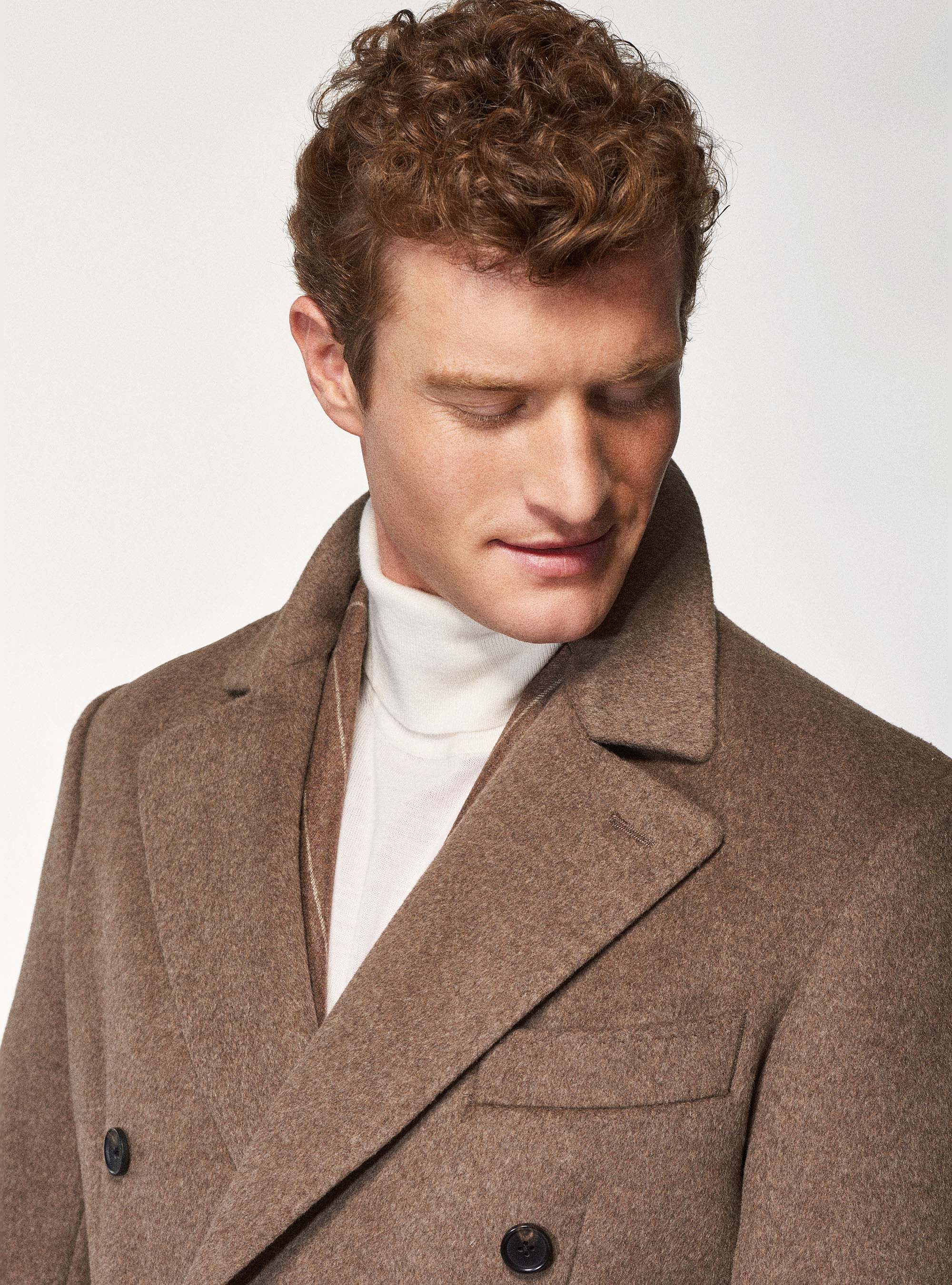 Manteau à double boutonnage en laine cachemire | GutteridgeEU |  catalog-gutteridge-storefront Uomo