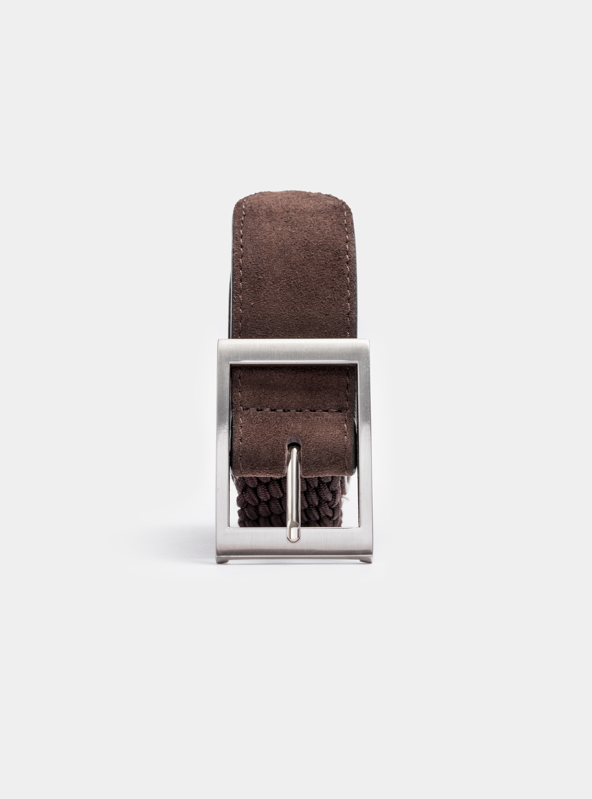 Cintura intrecciata elastica con finiture in suede | Gutteridge | Accessori  Uomo