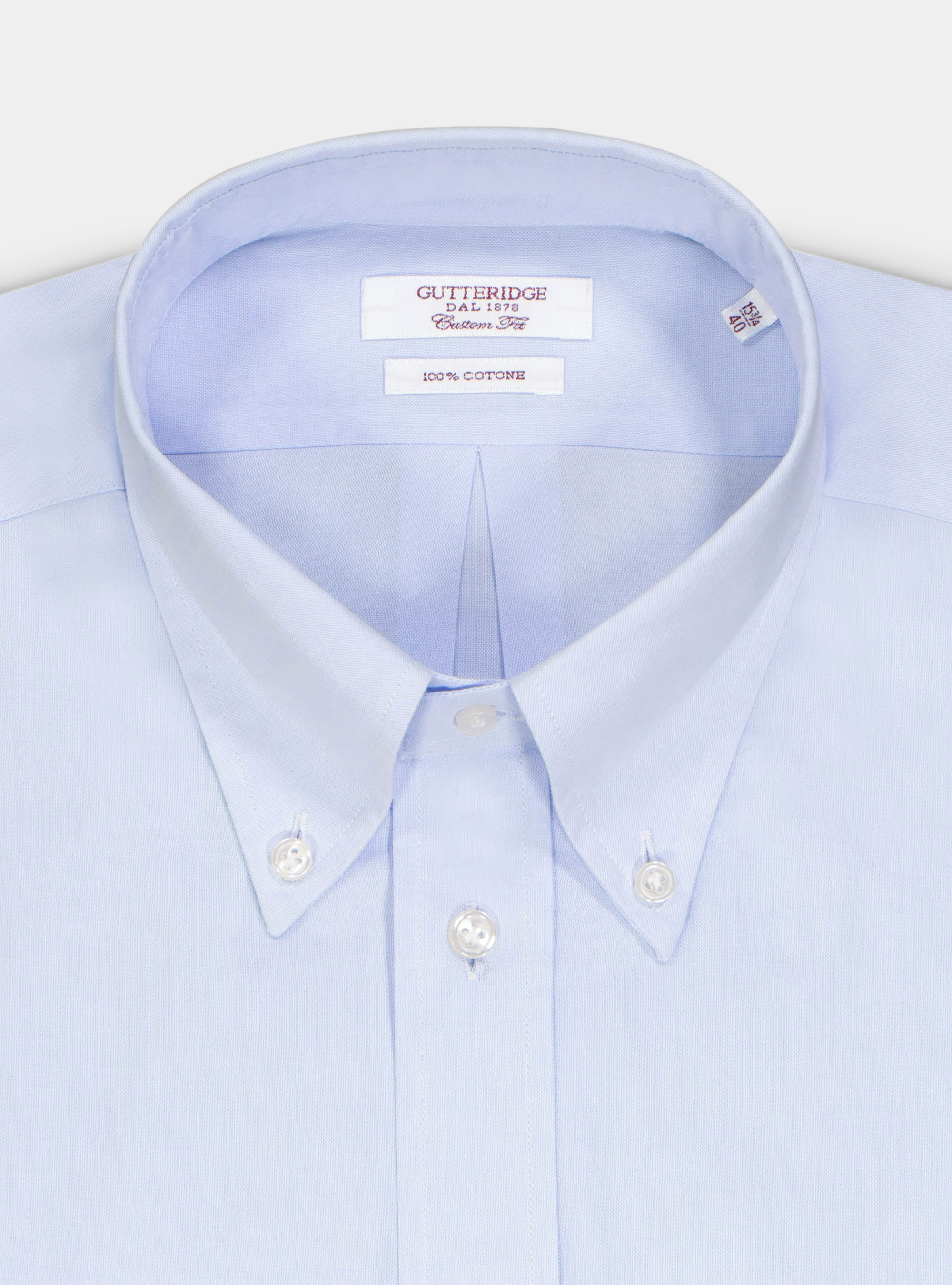 Oxford custom button down collar shirt