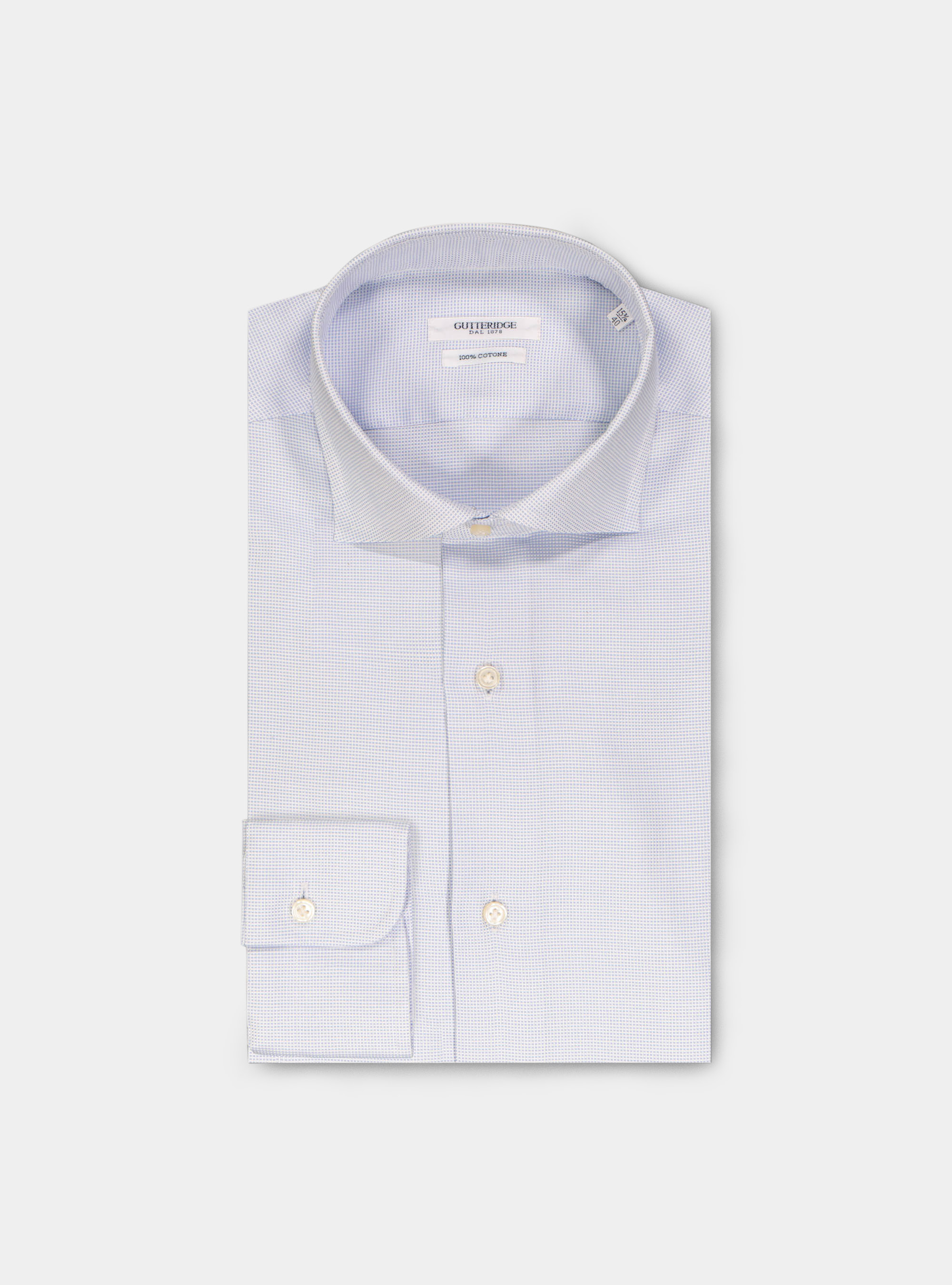 Hemd aus fein verarbeiteter, doppelt verdrehter Baumwolle | GutteridgeEU |  catalog-gutteridge-storefront Uomo