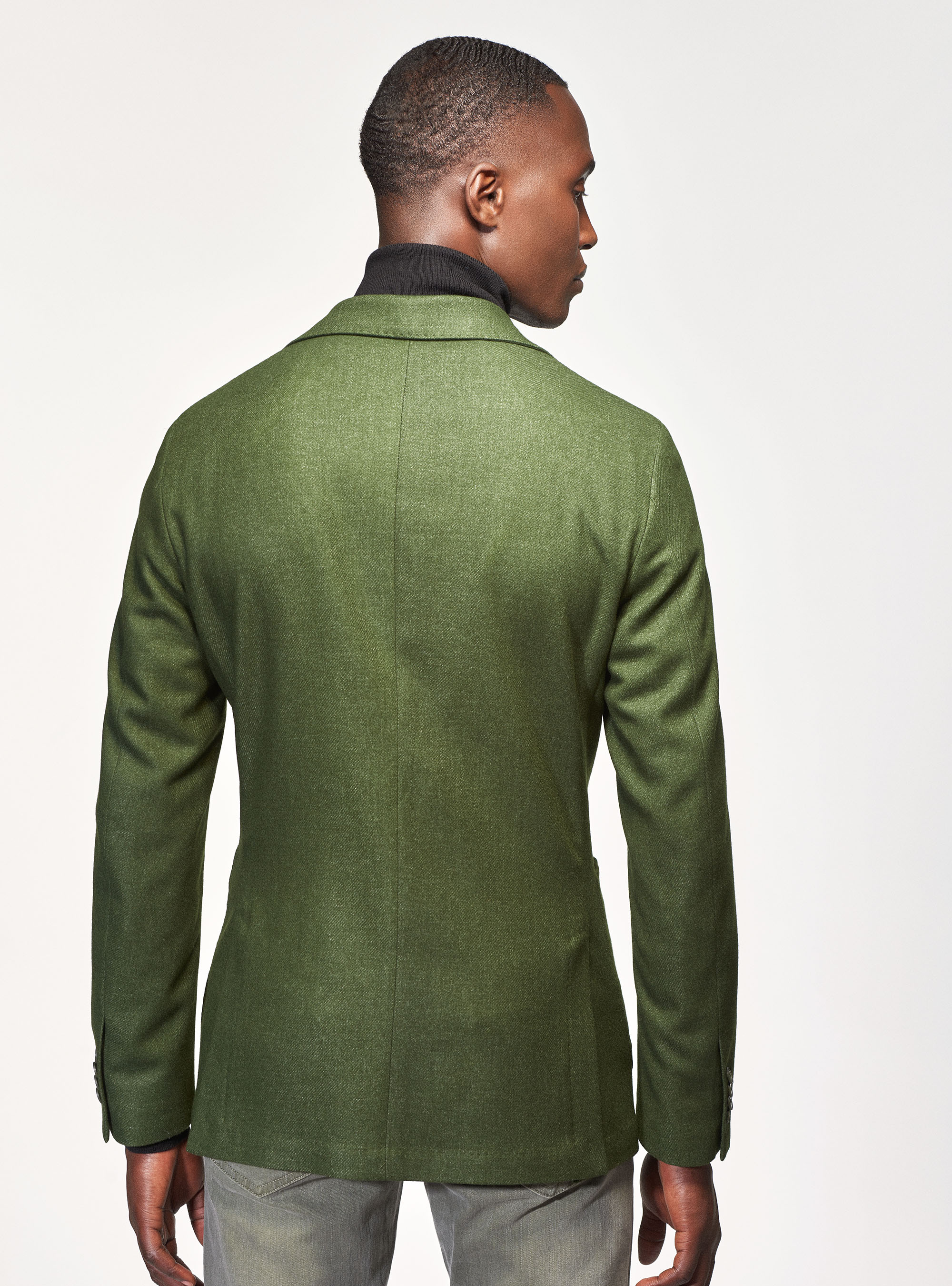 Wool-blend flannel blazer | GutteridgeUS | Blazers Uomo
